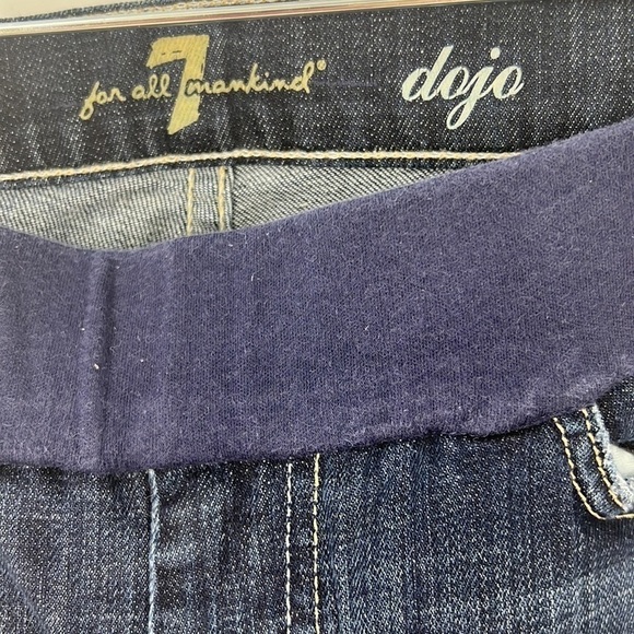 7 FOR ALL MANKIND ELASTIC WAIST BAND DOJO SIZE 30 - Picture 3 of 7